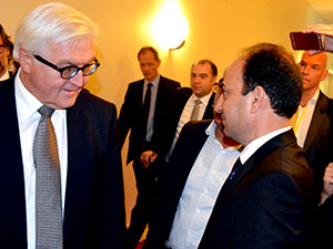 HDP heyeti, Almanya Dışişleri Bakanı Steinmeier ile görüştü