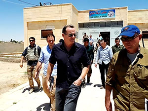 Trump'ın özel temsilcisi McGurk Rakka'da