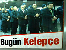 Diyarbakır'da 'Dün Halepçe bu gün kelepçe' afişleri